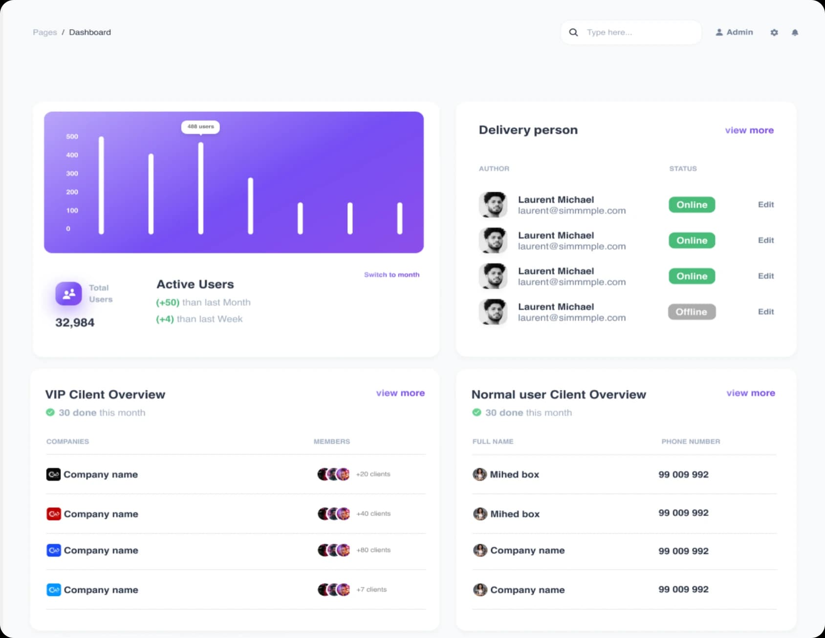 Leisure App preview